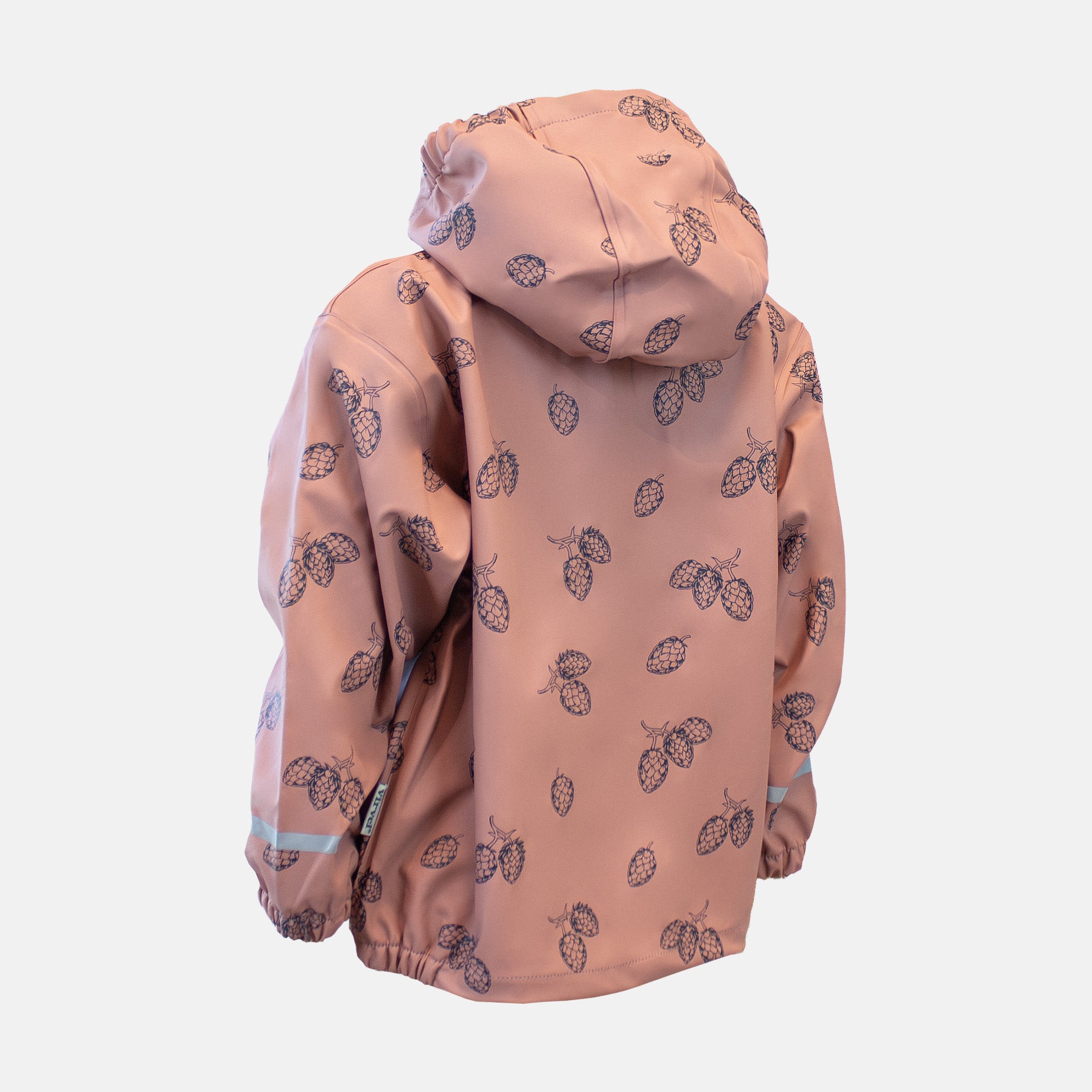 Unlined rain Jacket, Pink, Product image, Back